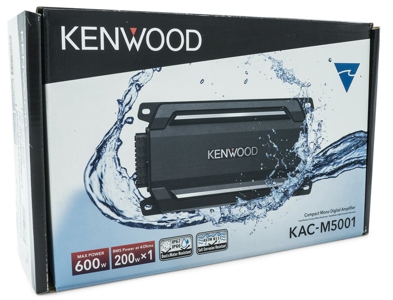 Kenwood KAC-M5001 with NVX 8 Gauge Amp Kit Image 11