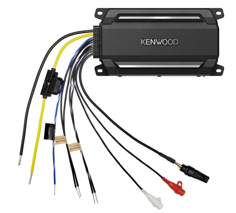 Kenwood KAC-M5001 with NVX 8 Gauge Amp Kit Image 6
