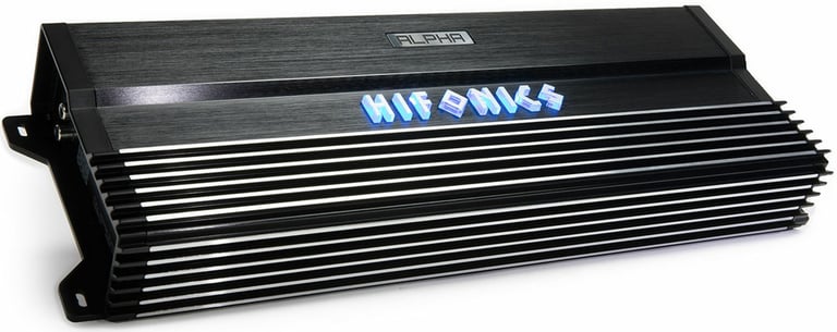 Hifonics A3000.1D with NVX 8 Gauge Amp Kit Image 2