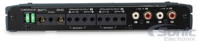Kenwood eXcelon XR401-4 with NVX 4 Gauge Amp Kit Image 4