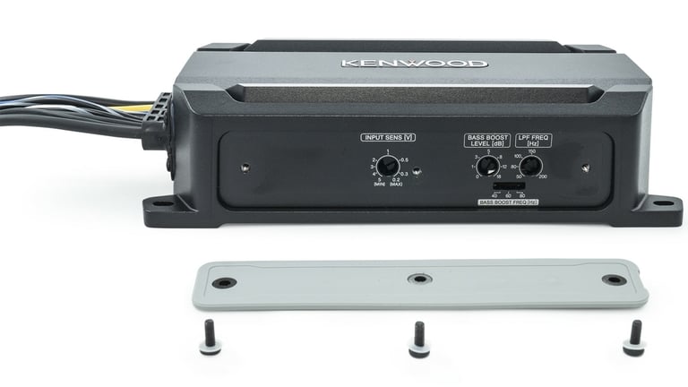 Kenwood KAC-M5001 with NVX 8 Gauge Amp Kit Image 9