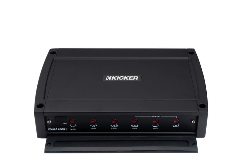 Kicker KXMA1500.1 (51KXMA15001) with NVX 1/0 Gauge Amp Kit Image 10