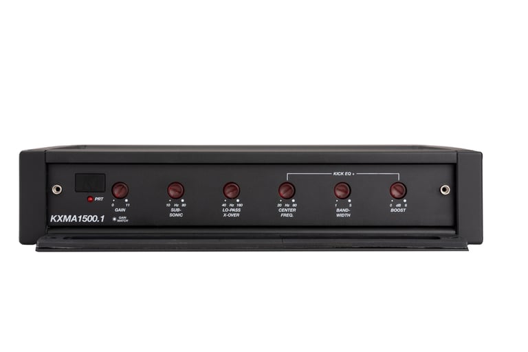 Kicker KXMA1500.1 (51KXMA15001) with NVX 1/0 Gauge Amp Kit Image 7