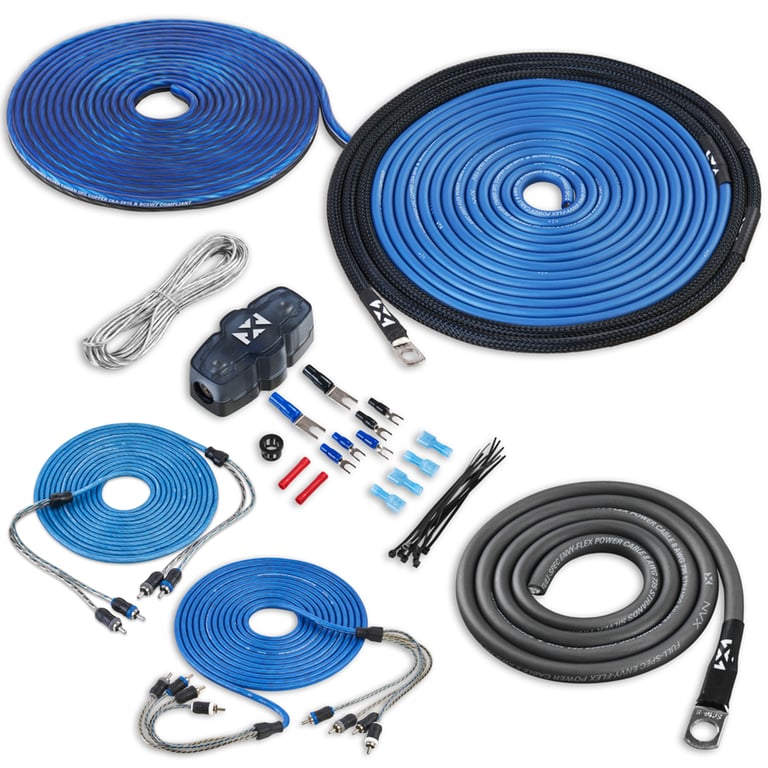 MB Quart NA3-600.6 with NVX 8 Gauge Amp Kit Image 14