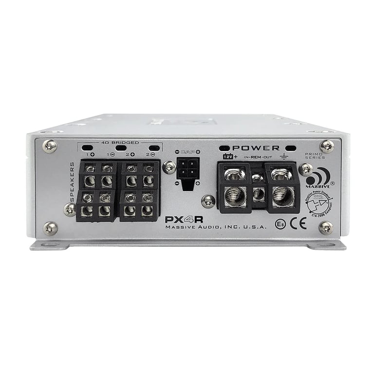 Massive Audio PX4R with NVX 8 Gauge Amp Kit Image 4