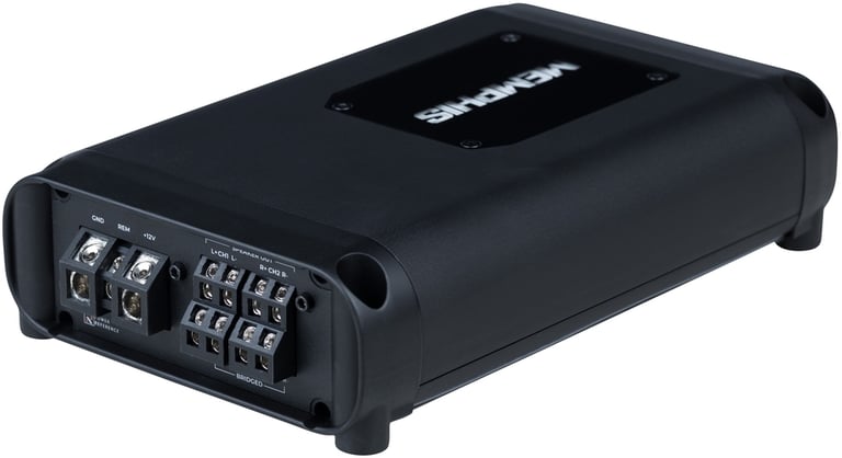 Memphis PRX500.4V2 with NVX 8 Gauge Amp Kit Image 5