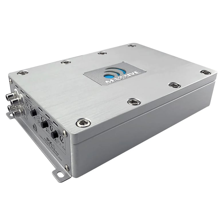 Massive Audio PX4 with NVX 8 Gauge Amp Kit Image 2