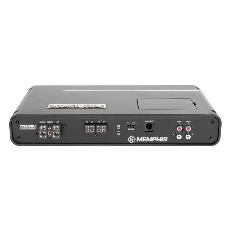 Memphis PRXA300.2 with NVX 1/0 Gauge Amp Kit Image 5