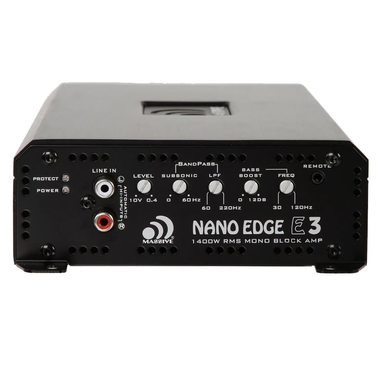 Massive Audio E3N with NVX 4 Gauge Amp Kit Image 3