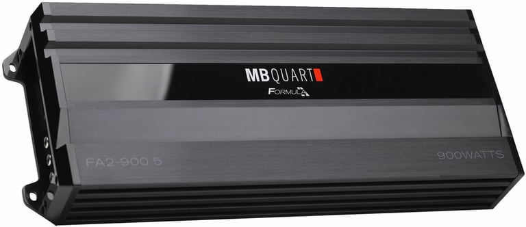 MB Quart FA2-900.5 with NVX 4 Gauge Amp Kit Image 2