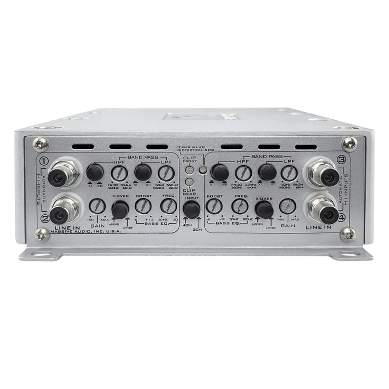 Massive Audio PX4S with NVX 8 Gauge Amp Kit Image 3