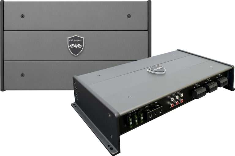 Wet Sounds SYN-DX 6 with NVX 4 Gauge Amp Kit Image 3