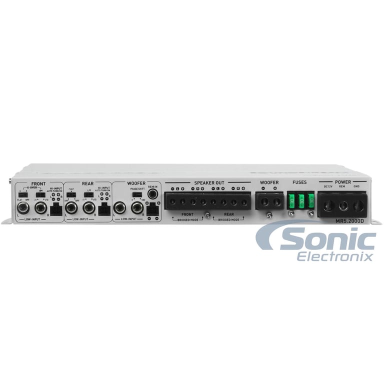 Soundstream MR5.2000D with NVX 4 Gauge Amp Kit Image 3