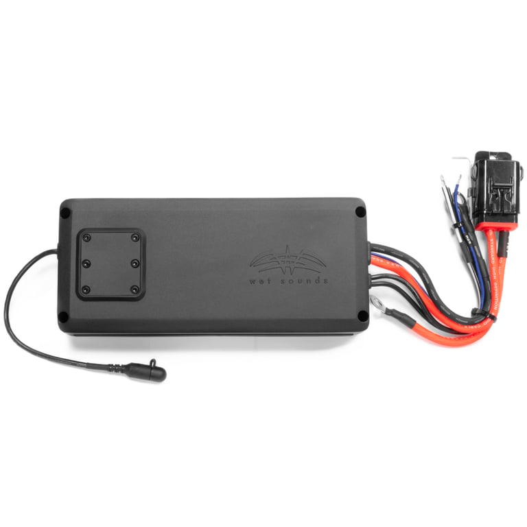 Wet Sounds STX Micro 1 with NVX 8 Gauge Amp Kit Image 3