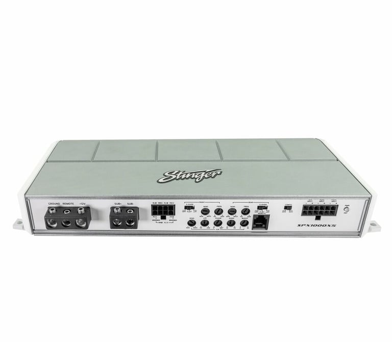 Stinger SPX1000X5 with NVX 8 Gauge Amp Kit Image 4
