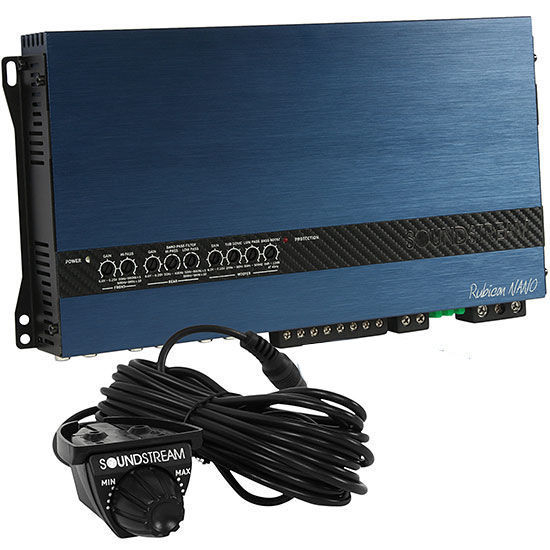 Soundstream RN5.2000D with NVX 4 Gauge Amp Kit Image 2