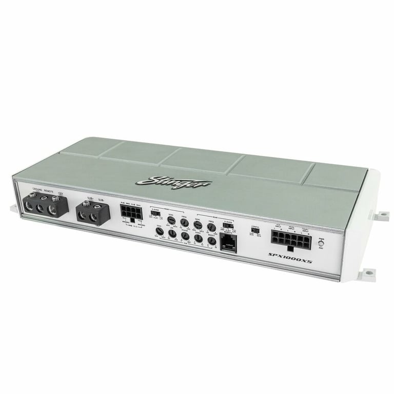 Stinger SPX1000X5 with NVX 8 Gauge Amp Kit Image 5