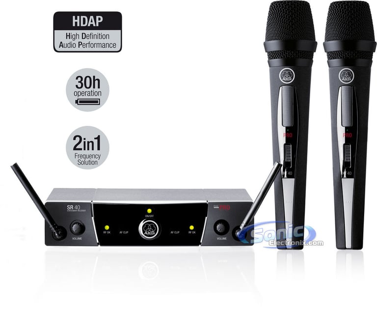 AKG WMS 40 Pro Vocal Set Dual Image 1