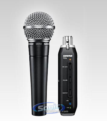 Shure SM58 + X2U Image 1