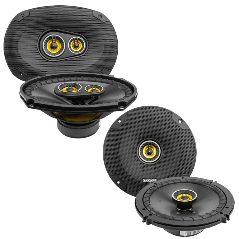 Kicker CSC65 (46CSC654) with 6x9" Coaxial Speakers Image 1