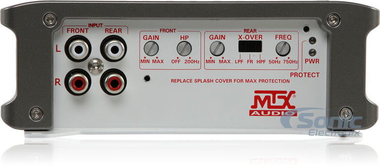 MTX WET75.4 with NVX 4 Gauge Amp Kit Image 5