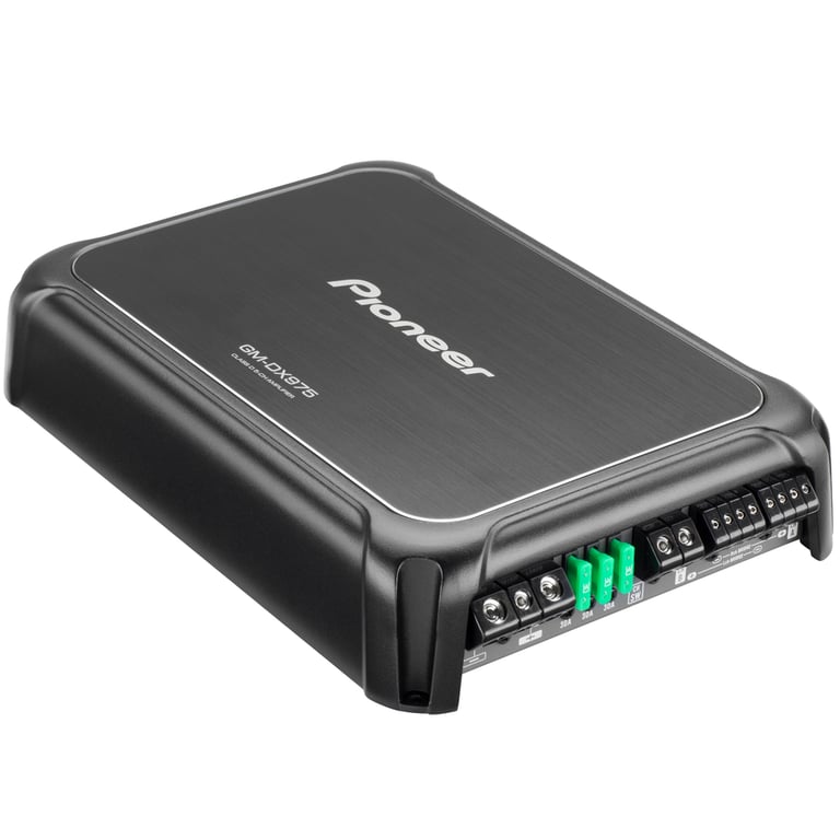 Pioneer GM-DX975 with NVX 4 Gauge Amp Kit Image 5