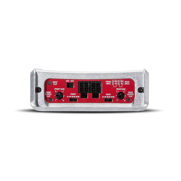 Rockford Fosgate PBR400X4D with NVX 8 Gauge Amp Kit Image 5