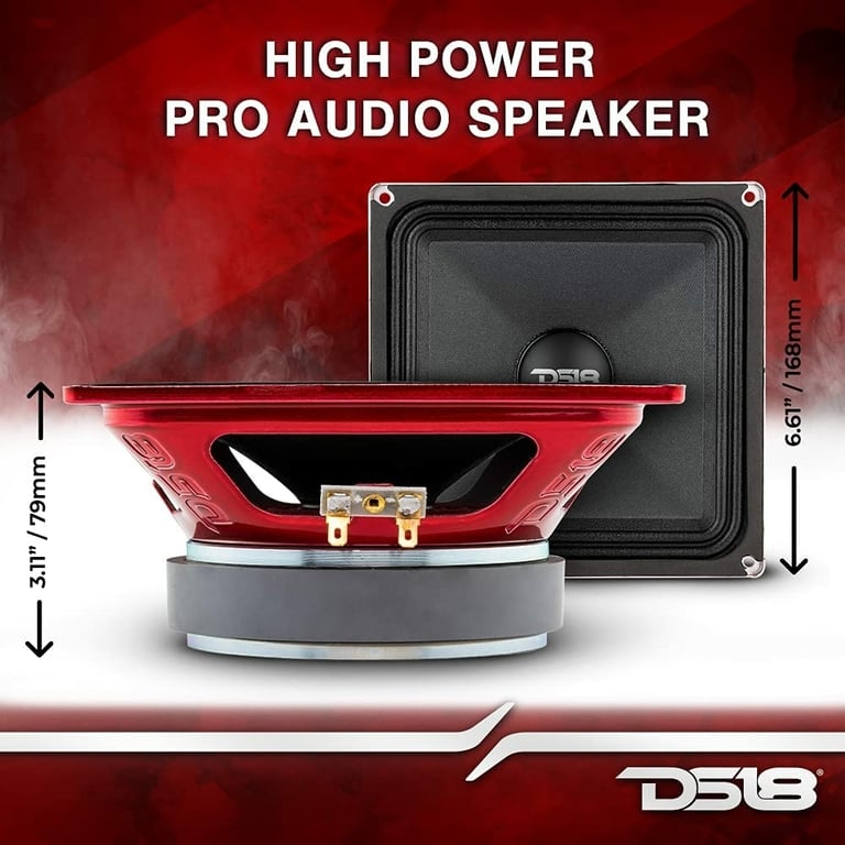 DS18 PRO-X6.4MSQ (Sold Individually) with Sound Damping Image 8