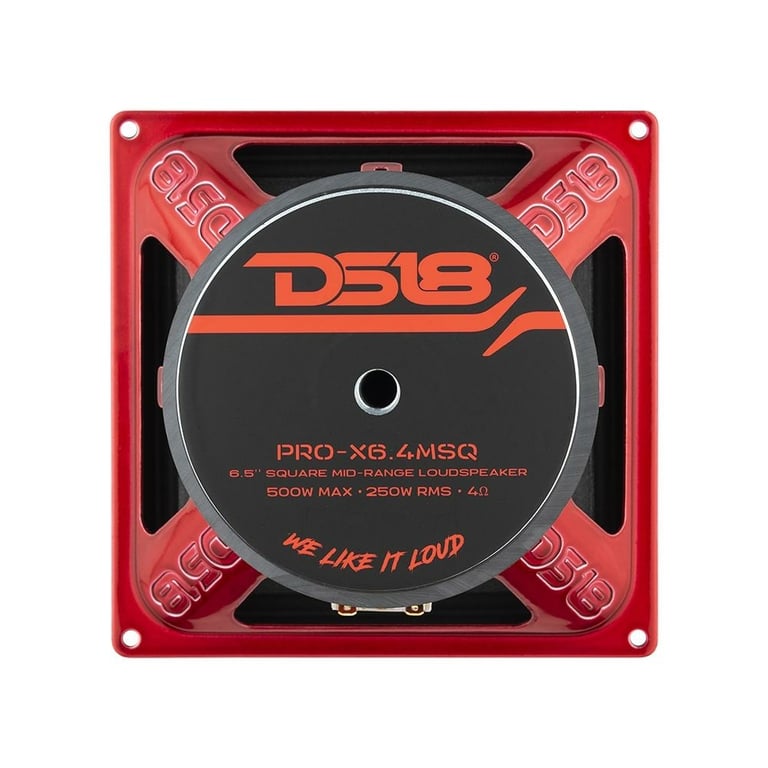 DS18 PRO-X6.4MSQ (Sold Individually) with Sound Damping Image 6