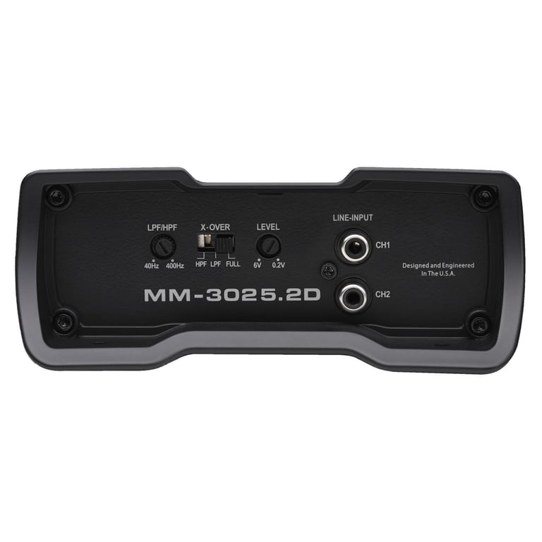 Autotek MM-3025.2D with Belva 4 Gauge Amp Kit Image 4