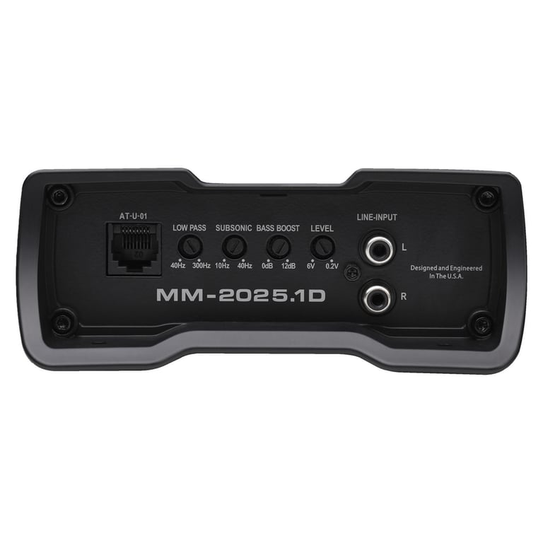 Autotek MM-2025.1D (Mean Machine) with Belva 4 Gauge Amp Kit Image 5