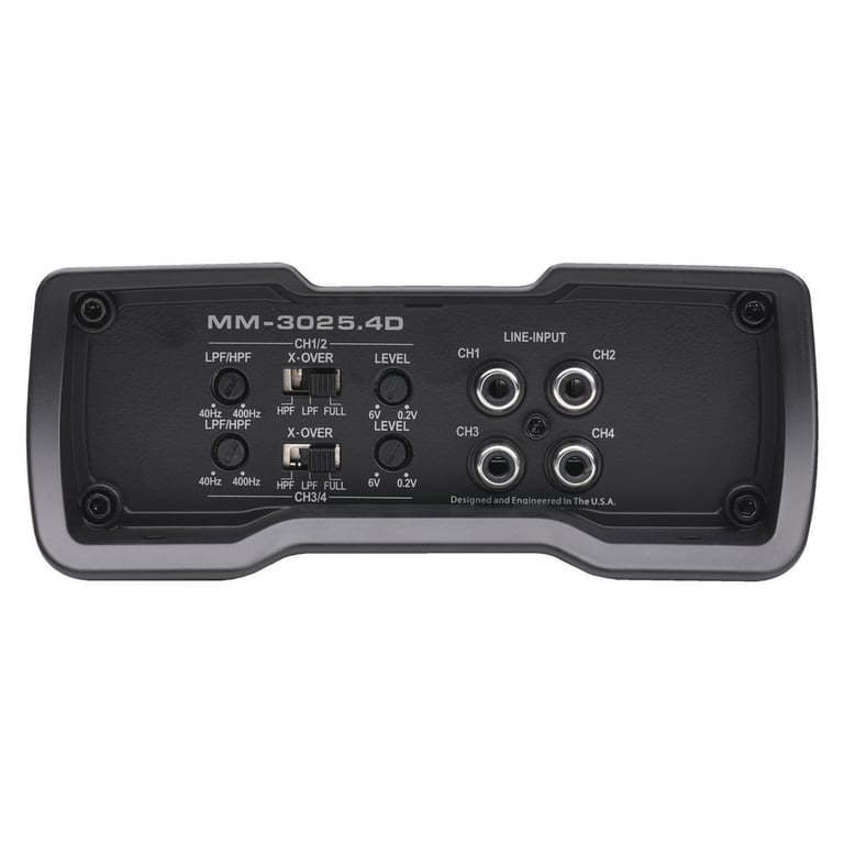 Autotek MM-3025.4D with Belva 4 Gauge Amp Kit Image 5