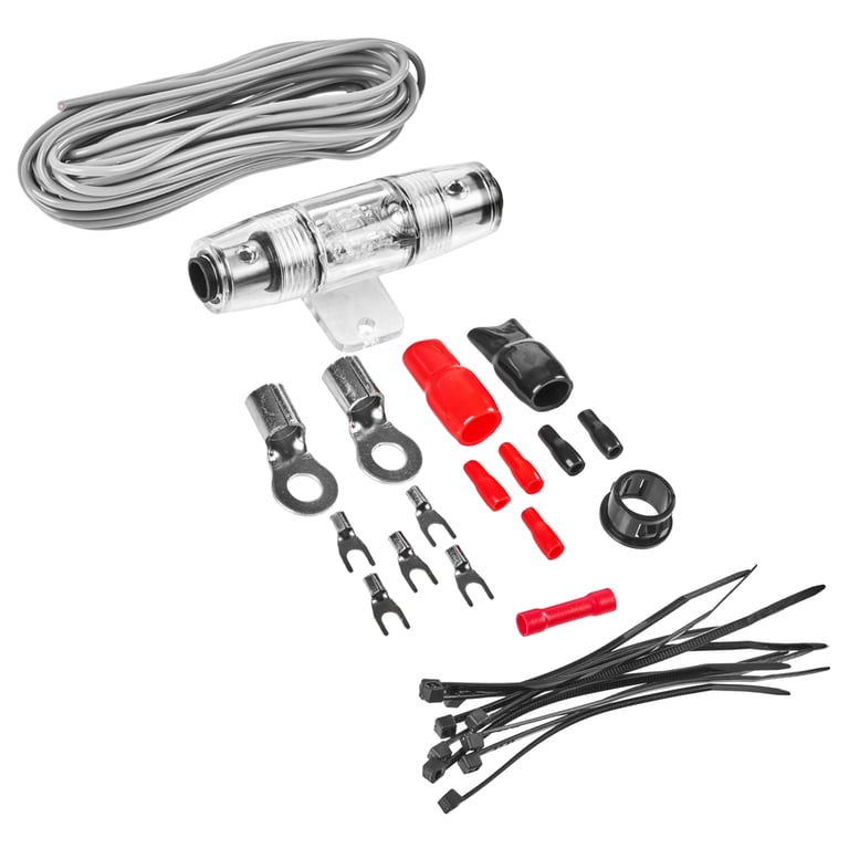 Autotek MM-3025.4D with Belva 4 Gauge Amp Kit Image 18