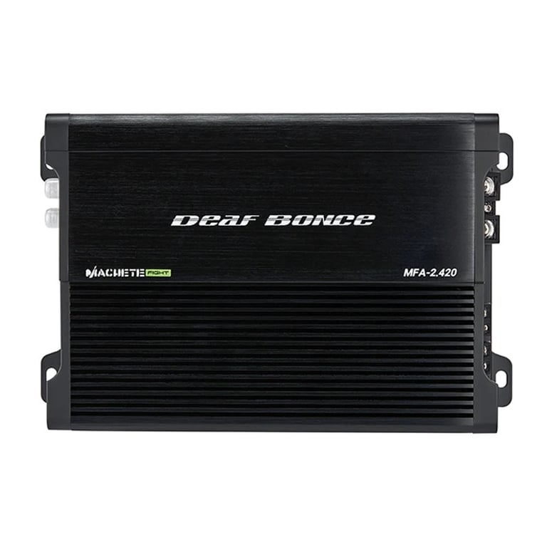 Deaf Bonce MFA 2.420 with Belva 4 Gauge Amp Kit Image 2