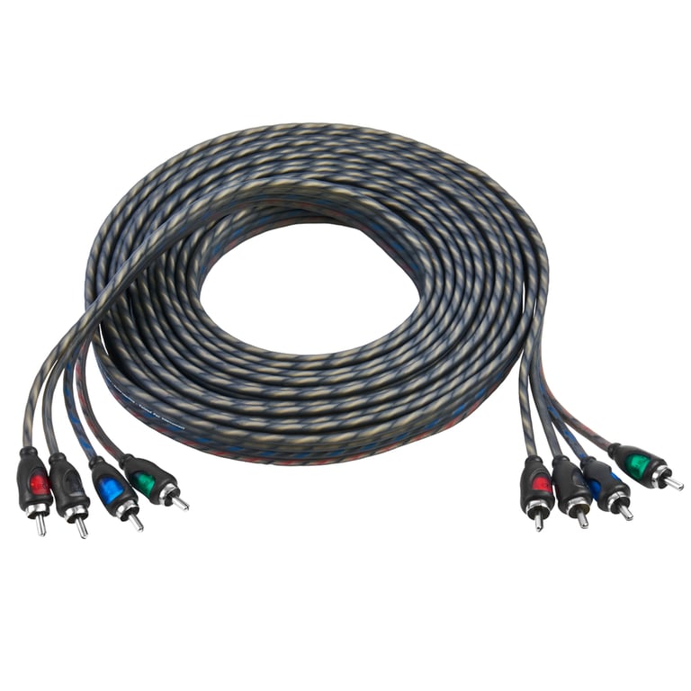 Crunch DR-1325.4D with Belva 4 Gauge Amp Kit Image 19