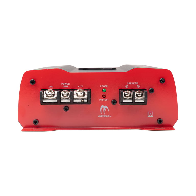 Crunch DR-2725.1D with Belva 4 Gauge Amp Kit Image 6