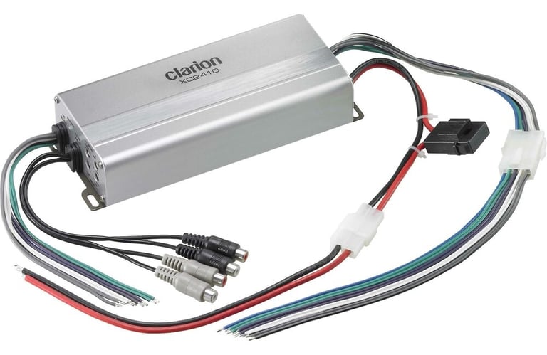 Clarion XC2410 with Belva 8 Gauge Amp Kit Image 2