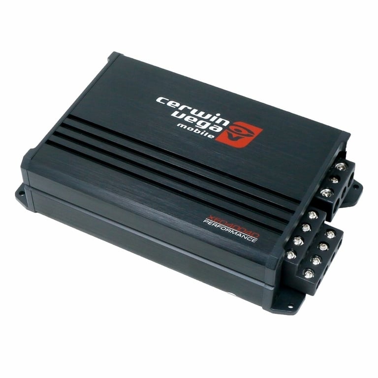 Cerwin-Vega XED4004D with Belva 4 Gauge Amp Kit Image 2