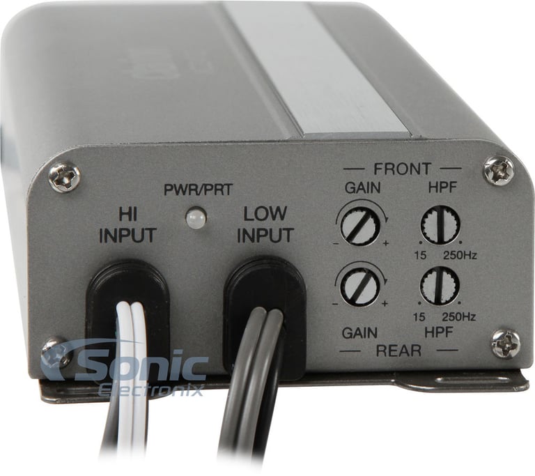 Clarion XC2410 with Belva 8 Gauge Amp Kit Image 5