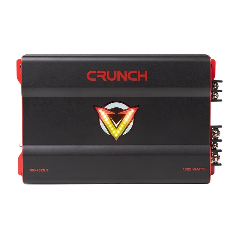 Crunch DR-1325.1 with Belva 8 Gauge Amp Kit Image 3