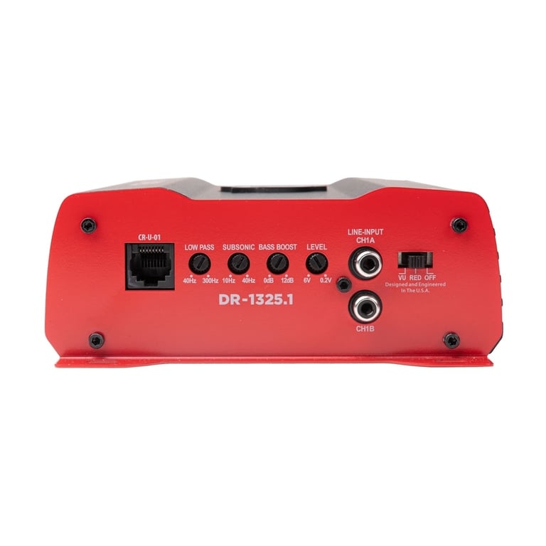 Crunch DR-1325.1 with Belva 8 Gauge Amp Kit Image 6