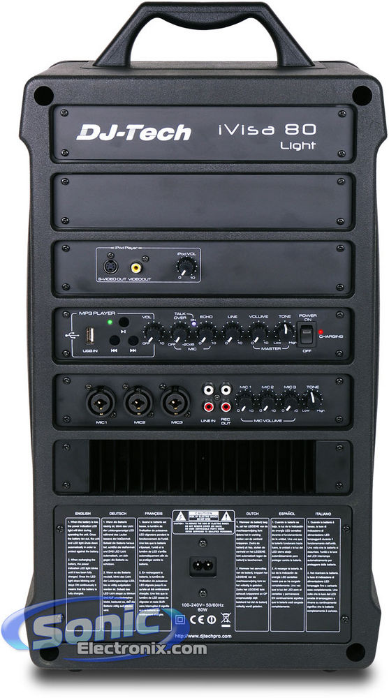 DJ Tech iVisa 80 Lite Image 1