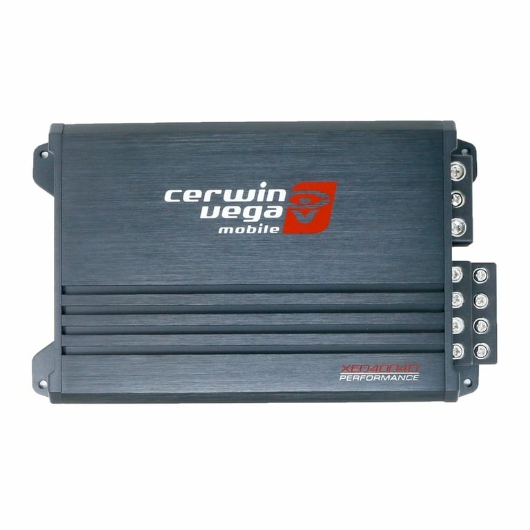 Cerwin-Vega XED4004D with Belva 4 Gauge Amp Kit Image 4