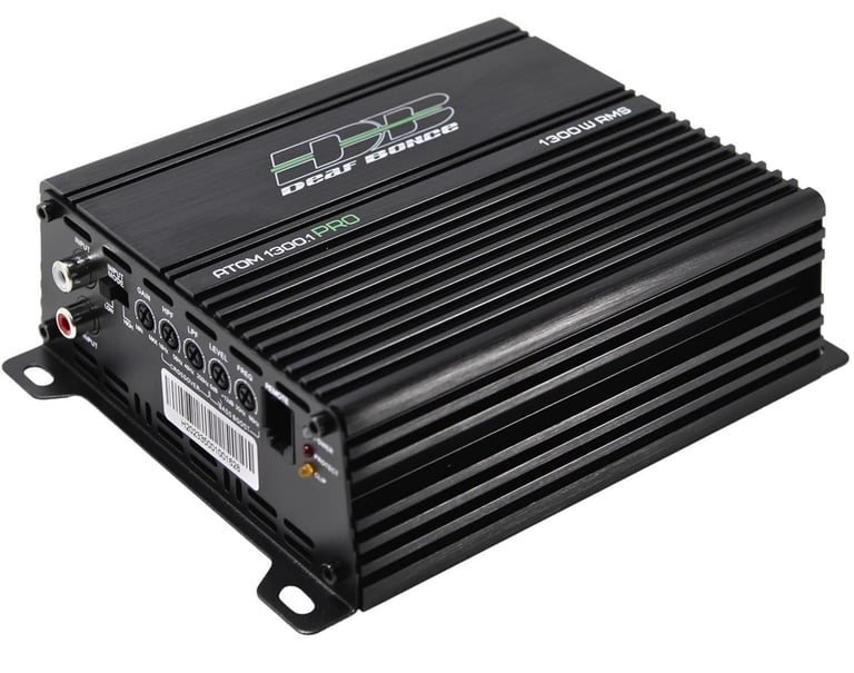Deaf Bonce Apocalypse 1300.1 Pro with Belva 4 Gauge Amp Kit Image 3