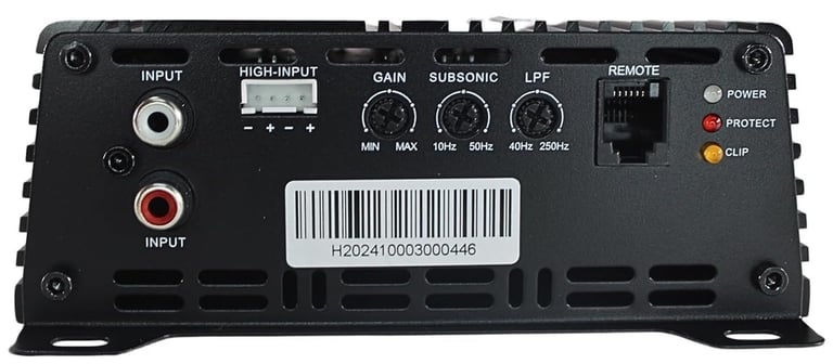 Deaf Bonce Apocalypse 2000.1 Pro with Belva 4 Gauge Amp Kit Image 3
