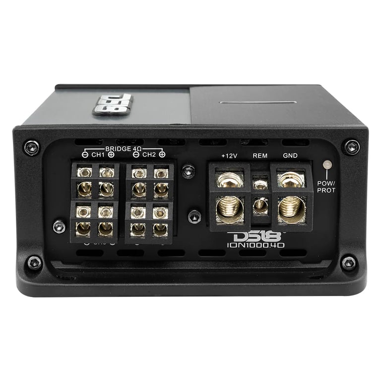 DS18 ION1000.4D with Belva 4 Gauge Amp Kit Image 4