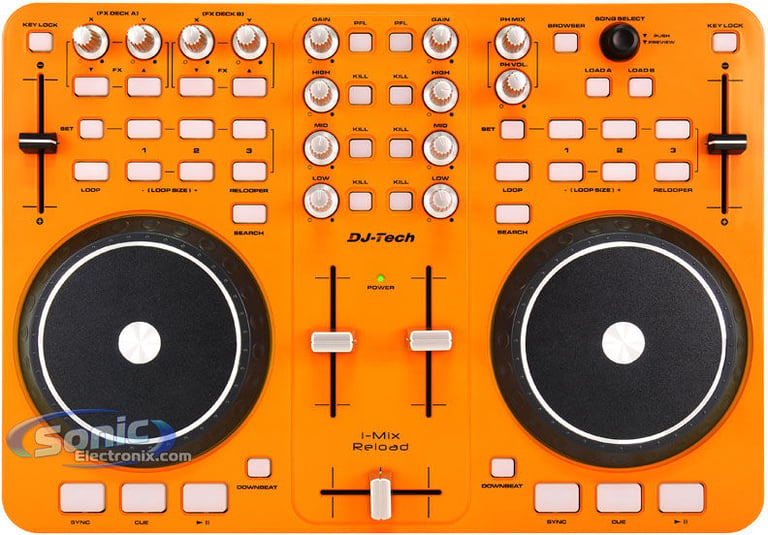 DJ Tech i-Mix Reload (Orange) Image 3