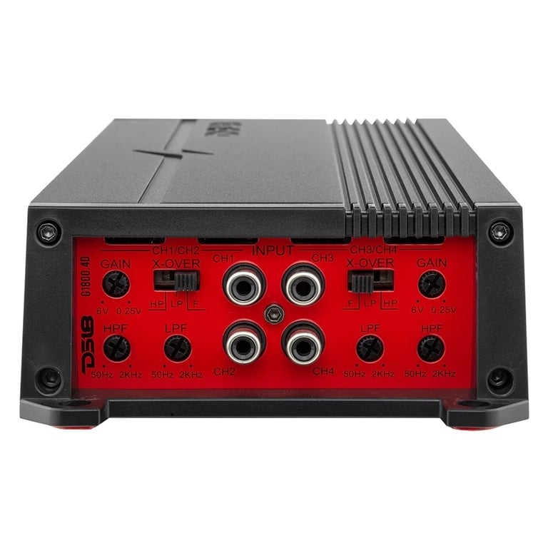 DS18 G1800.4D with Belva 4 Gauge Amp Kit Image 4