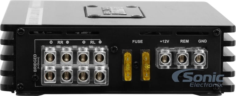 Earthquake MiNi D1000.4 with Belva 8 Gauge Amp Kit Image 6