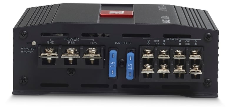 JBL Stage A6004 with Belva 4 Gauge Amp Kit Image 7